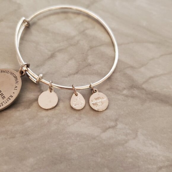 ✨ Alex and Ani Sagittarius November December Expandable Charm Bracelet Bangle - Picture 6 of 7